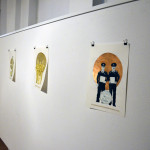 Pohled do instalace výstavy Luďka Rathouského (foto: archiv galerie)