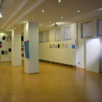 Pohled do instalace výstavy Marka Meduny (foto: archiv galerie)
