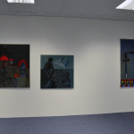 Pohled do instalace výstavy Pavly Malinové (foto: archiv galerie)