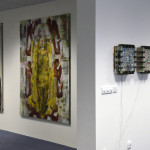 Výstava Kontrasty I z cyklu Duety - pedagog a student, pohled do instalace výstavy (foto: archiv galerie)