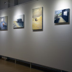 Pohled do instalace výstavy Poetika prostoru (Klára Vincourová) (foto: archiv galerie)