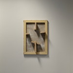 Pohled do instalace výstavy Josefa Mladějovského: Suprematický výprask II (foto: archiv autora)