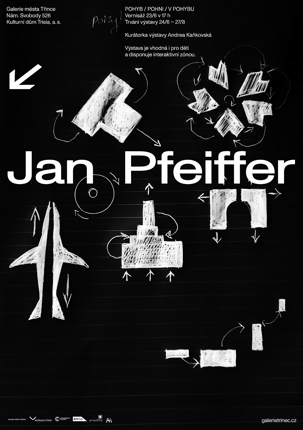 Jan Pfeiffer: POHYB / POHNI / V POHYBU